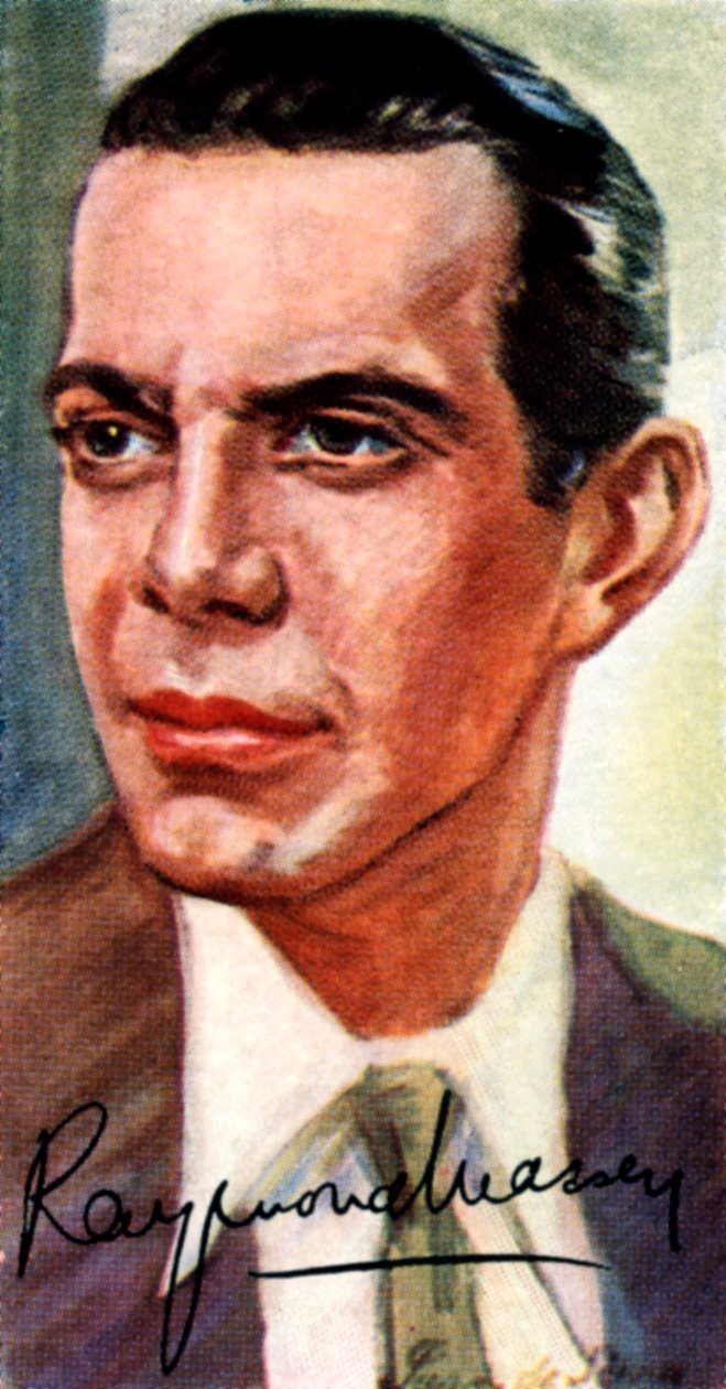 Raymond Hart Massey, 1896-1983, kanadisk skuespiller, 1900-tallet av Unbekannt