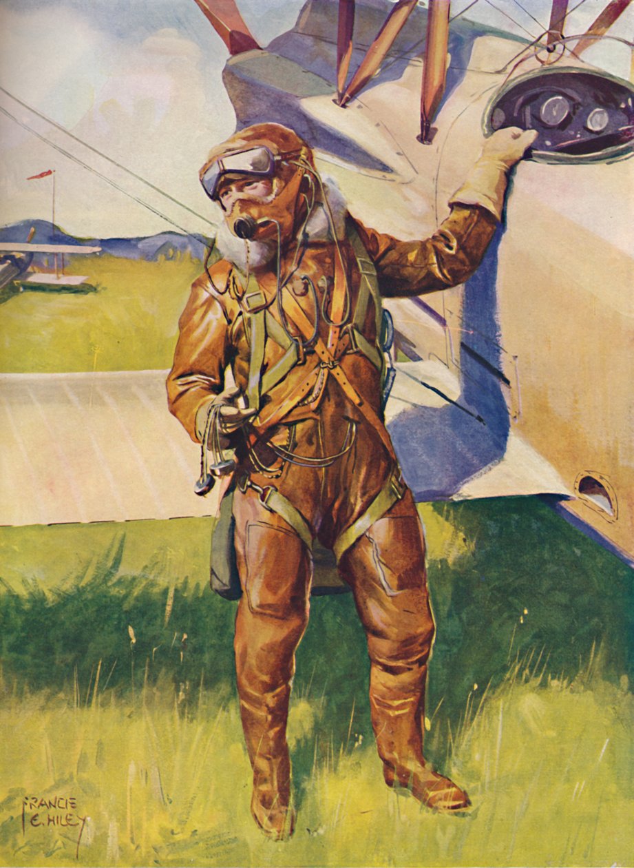 Klar for fly i høy høyde, 1927 av Unbekannt