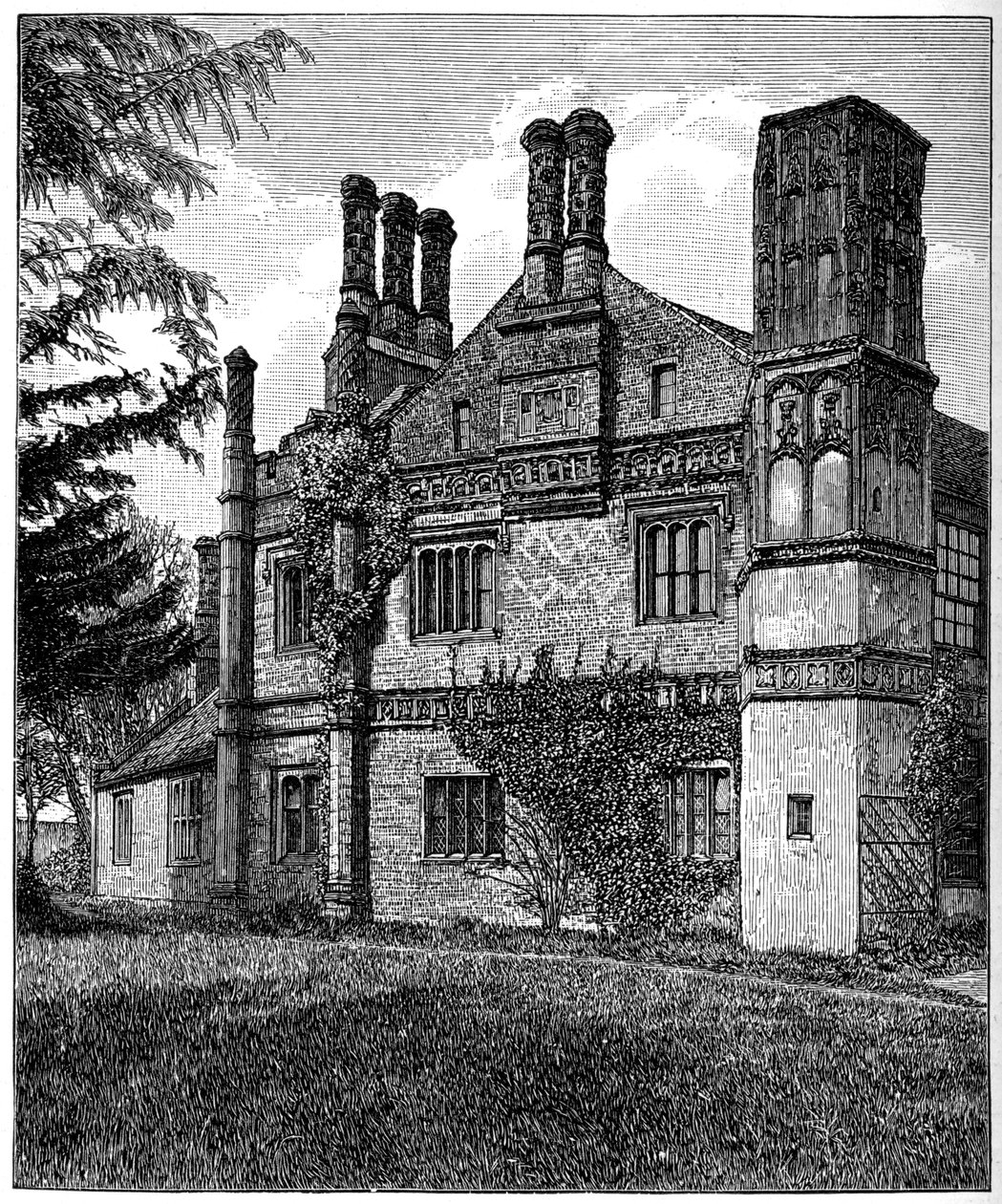 Rectory House, Great Snoring, Norfolk, slutten av 1400-tallet, 1893 av Unbekannt