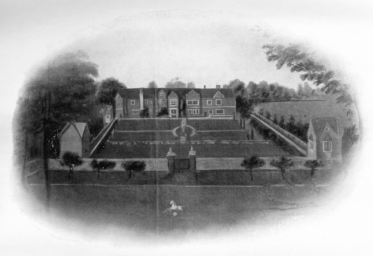 Red House, nær York, In The Time of Charles I , 1911 av Unbekannt