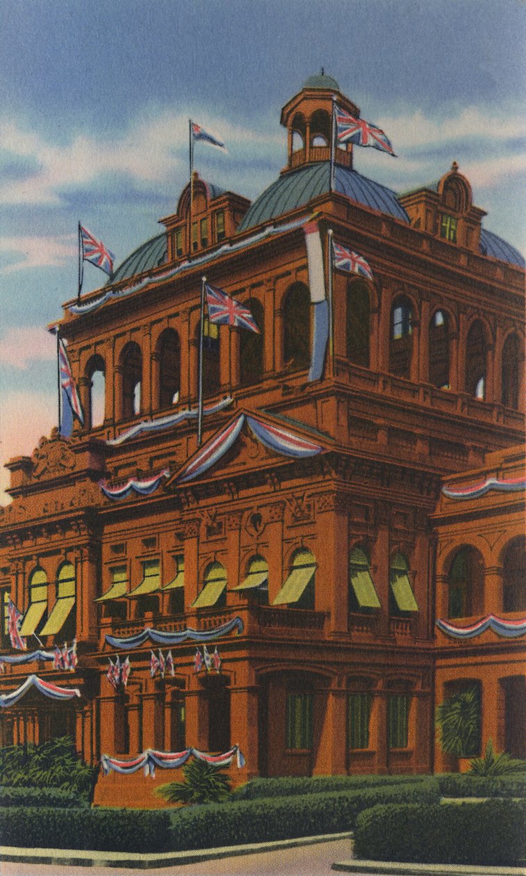 Red House, Port of Spain, Trinidad, B.W.I., ca 1940-tallet. av Unbekannt