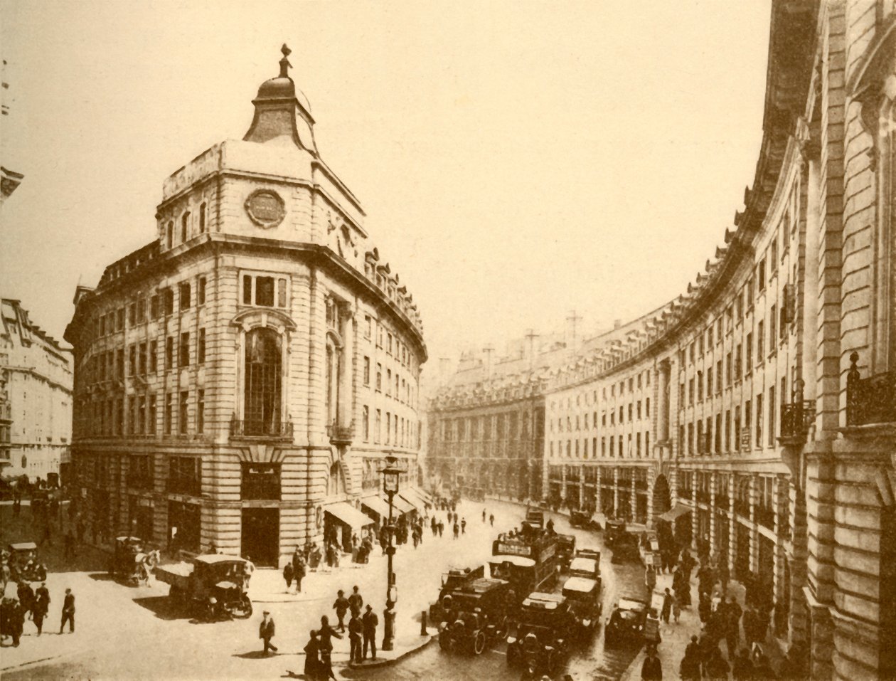 Regent Street gjenoppbygd, c1930. av Unbekannt