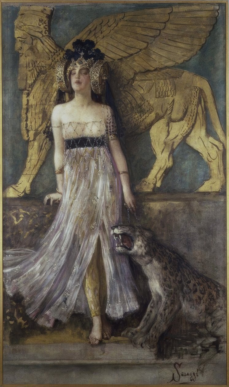 Regina Semiramide av Unbekannt
