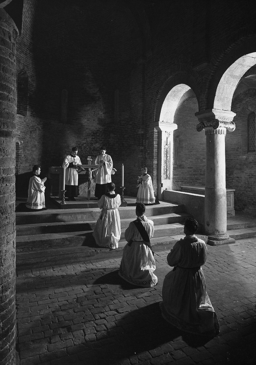 Religiøs sermoni av Unbekannt