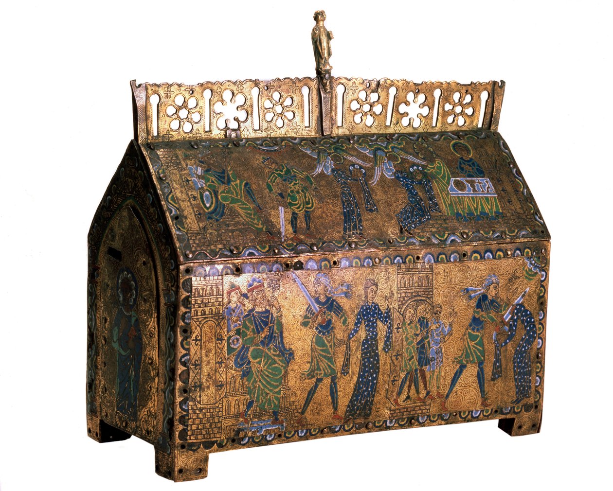 Relikvieskrin med scener fra Life of Saint Valeria, c1170 av Unbekannt