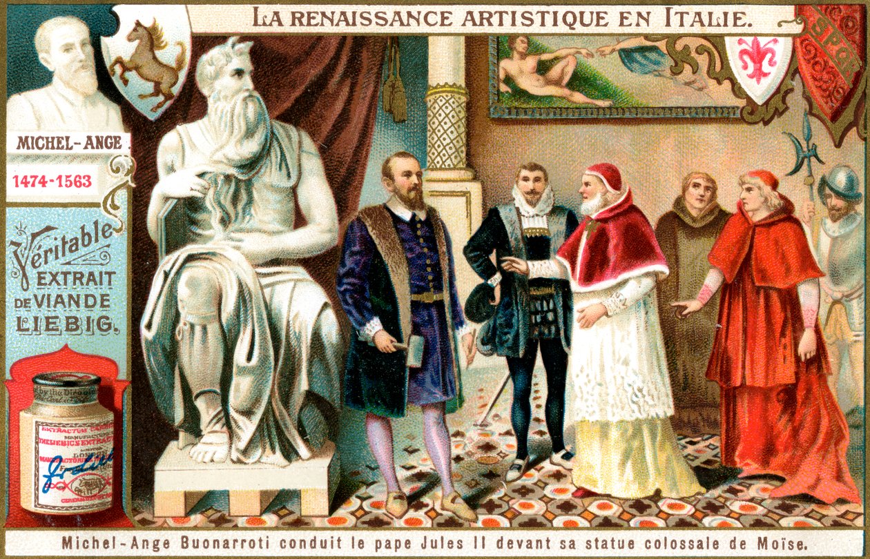 Renessansekunst i Italia: Michelangelo, c1900 av Unbekannt