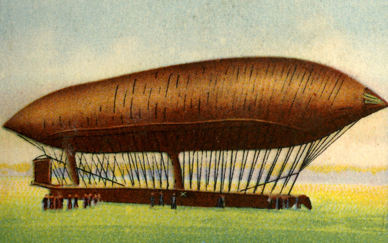Renard og Krebs luftskip, 1884, 1932. av Unbekannt