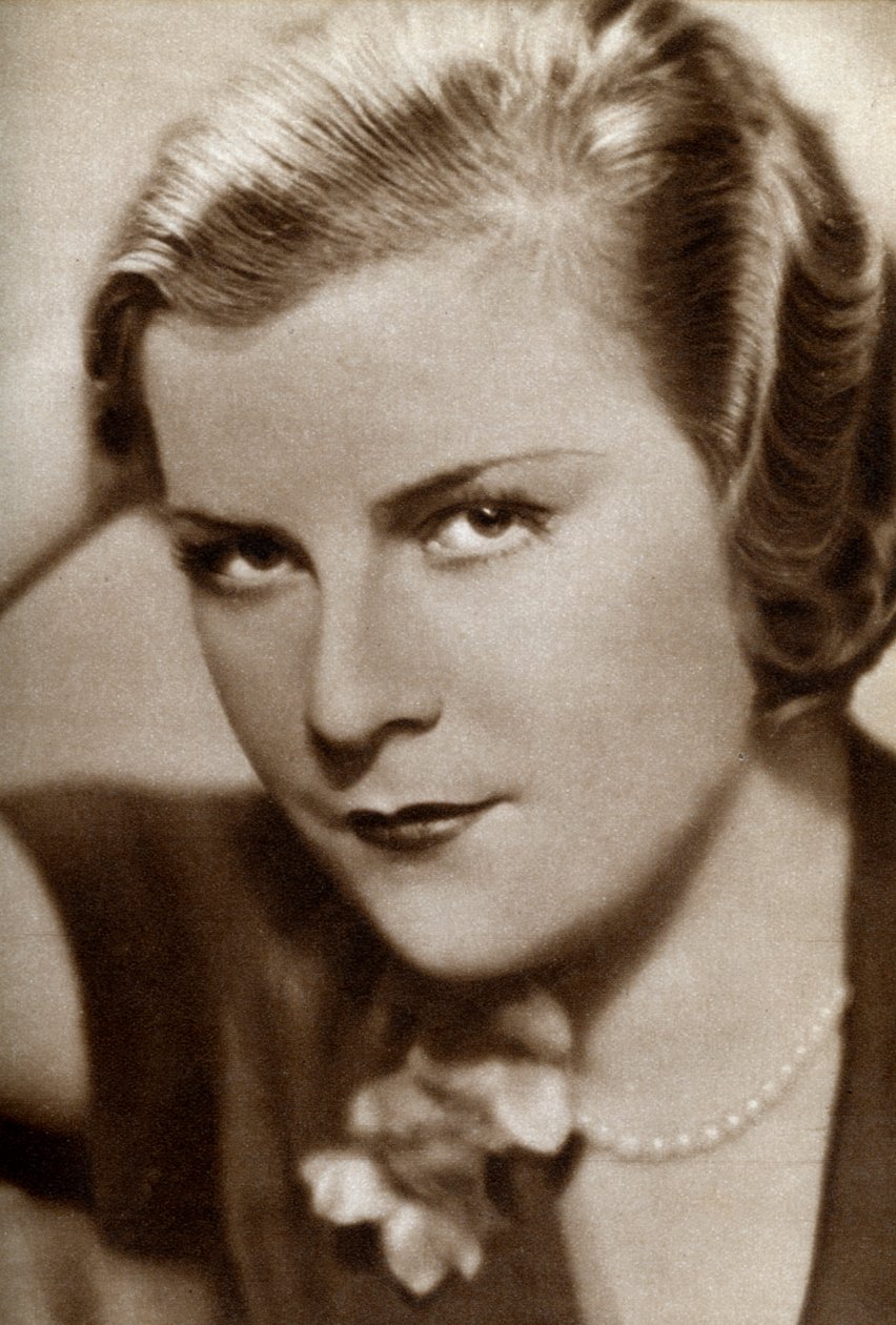 Renate Müller , tysk skuespillerinne, 1933 av Unbekannt