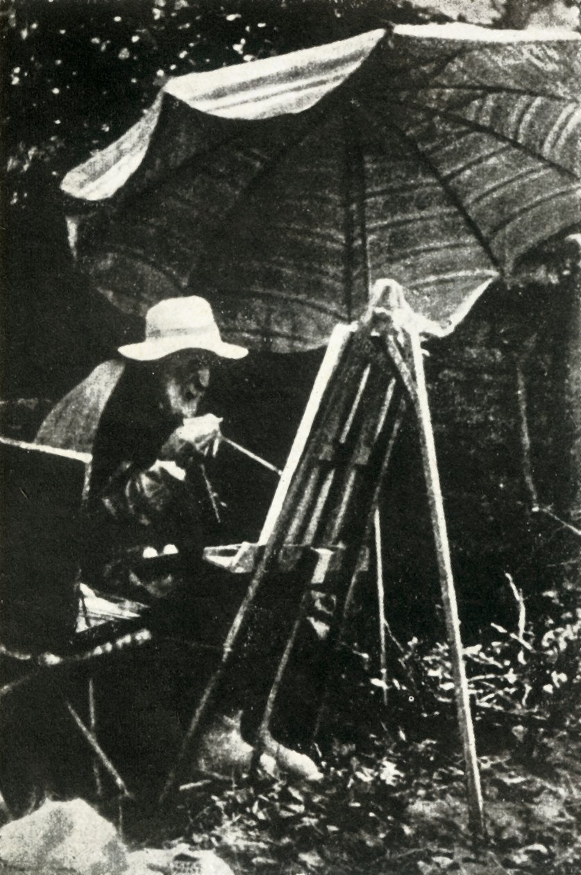 Renoir-maleri utendørs, c1910-tallet, 1947. av Unbekannt