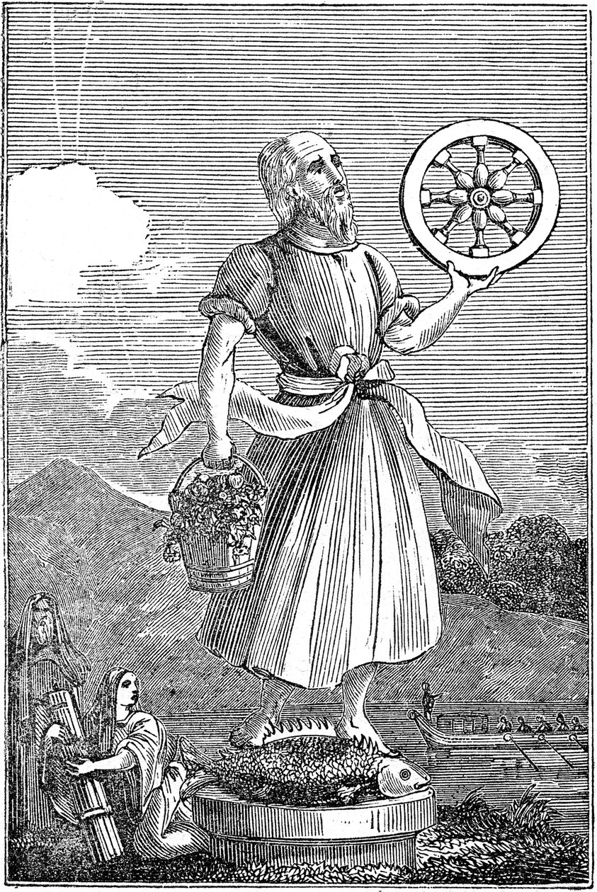 Representasjon av Crodon, 1834 av Unbekannt