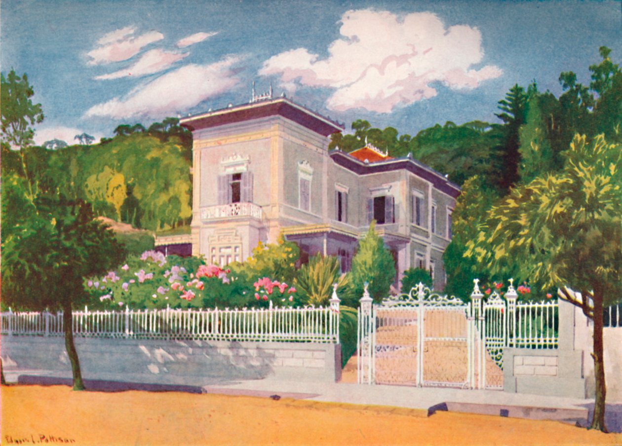 Bosted til Mr. Joseph Walker, Petropolis, 1914 av Unbekannt