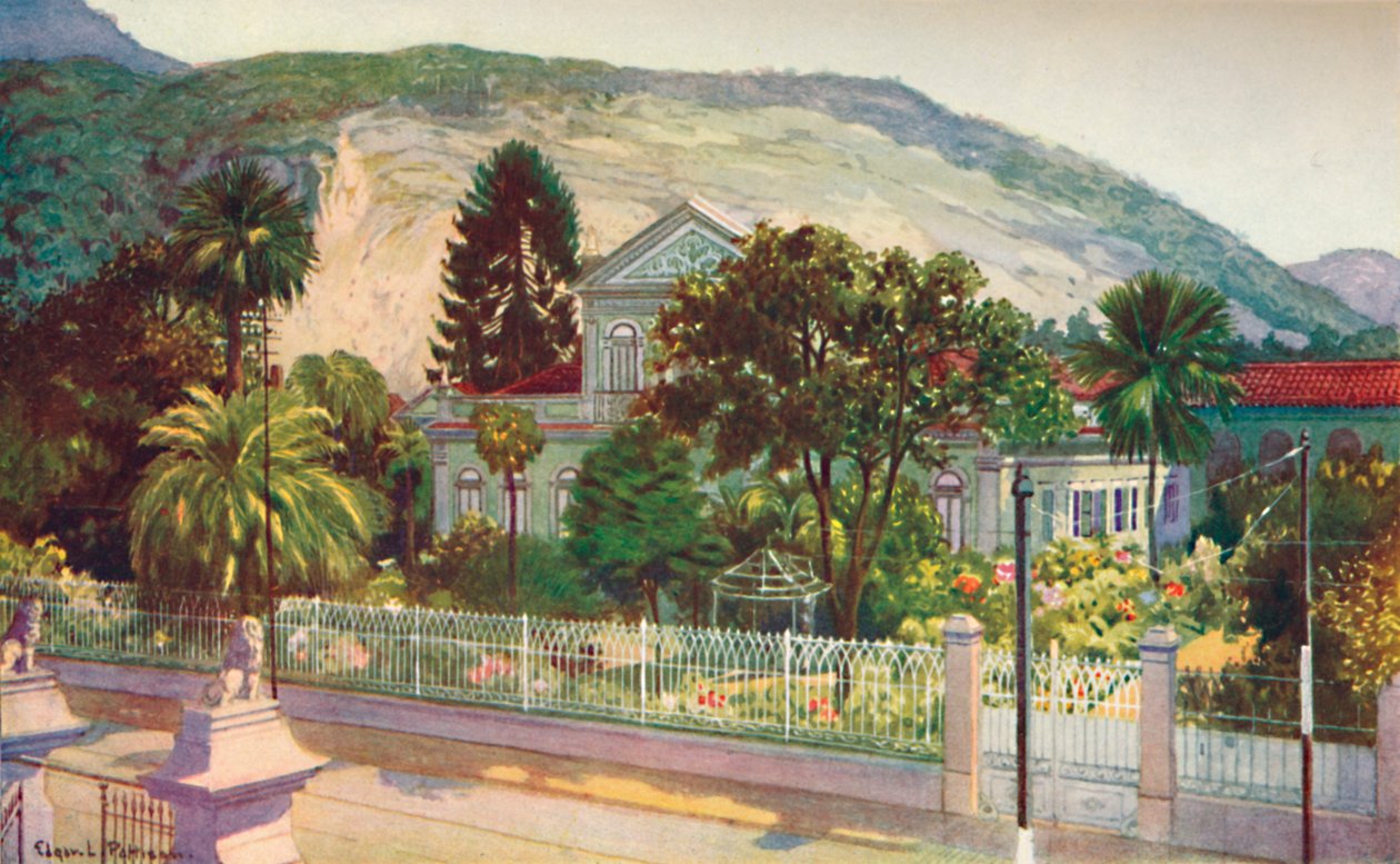 Senator Ruy Barbozas bolig, Rua Sao Clemente, 1914 av Unbekannt