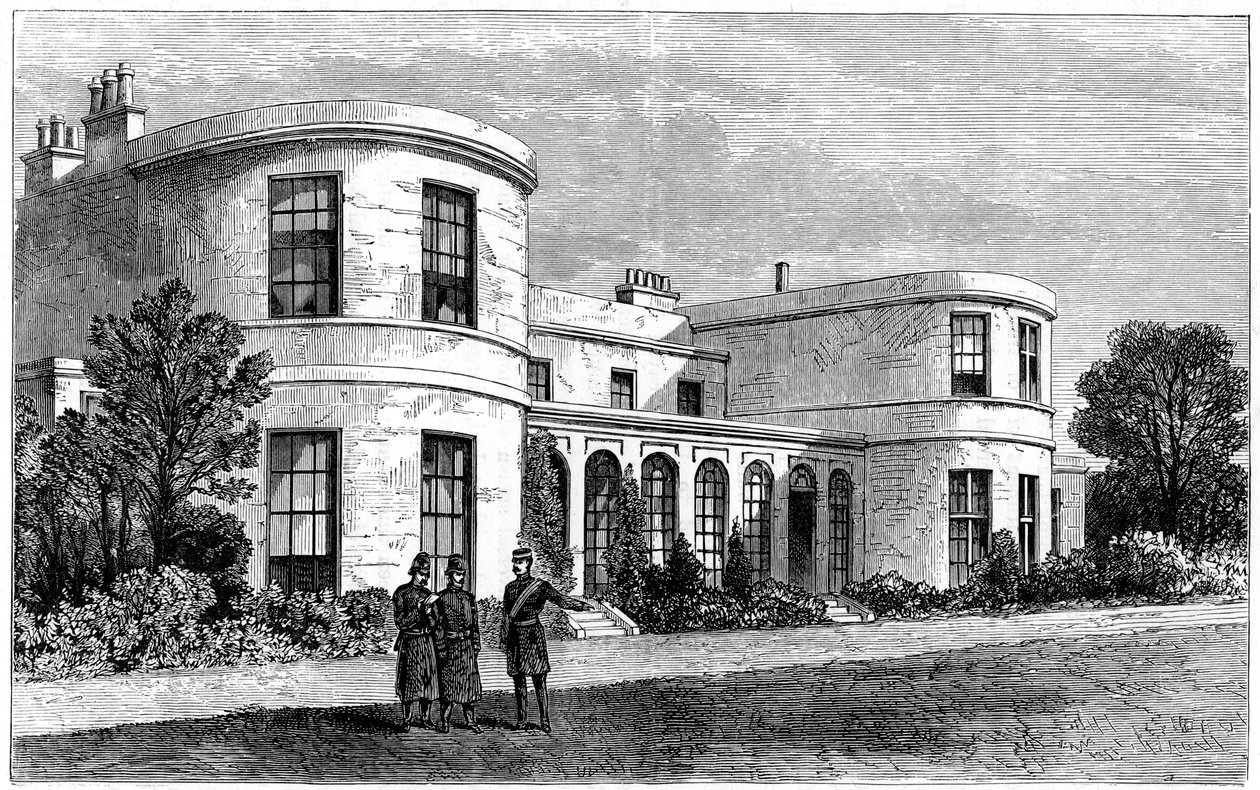 Bosted for sjefsekretæren for Irland, Phoenix Park, Dublin av Unbekannt