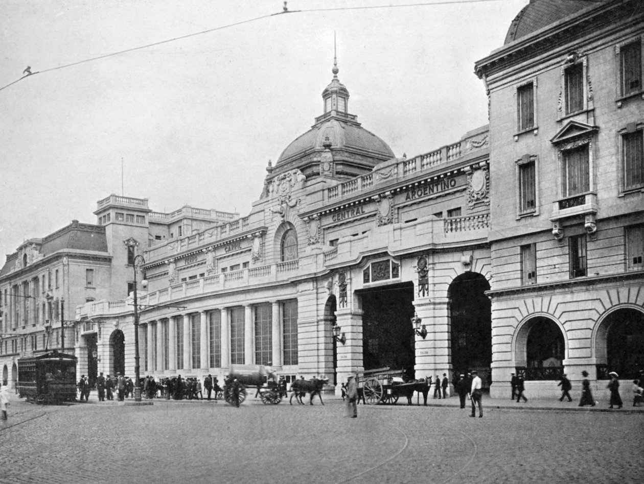 Retiro jernbanestasjon, Buenos Aires, Argentina av Unbekannt
