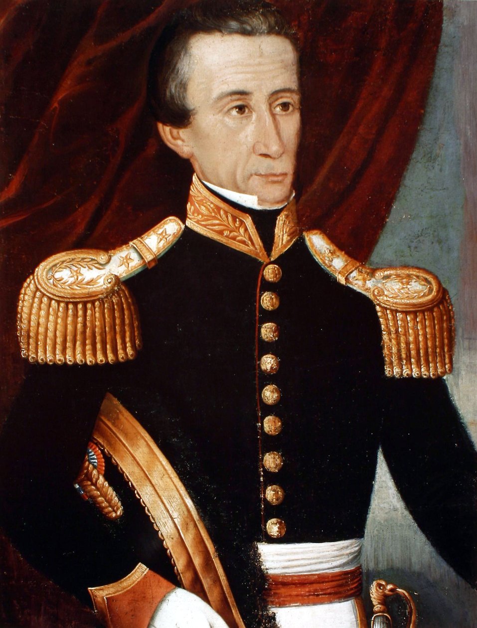 Portrett av Francisco Antonio Pinto (1785-1858) av Unbekannt