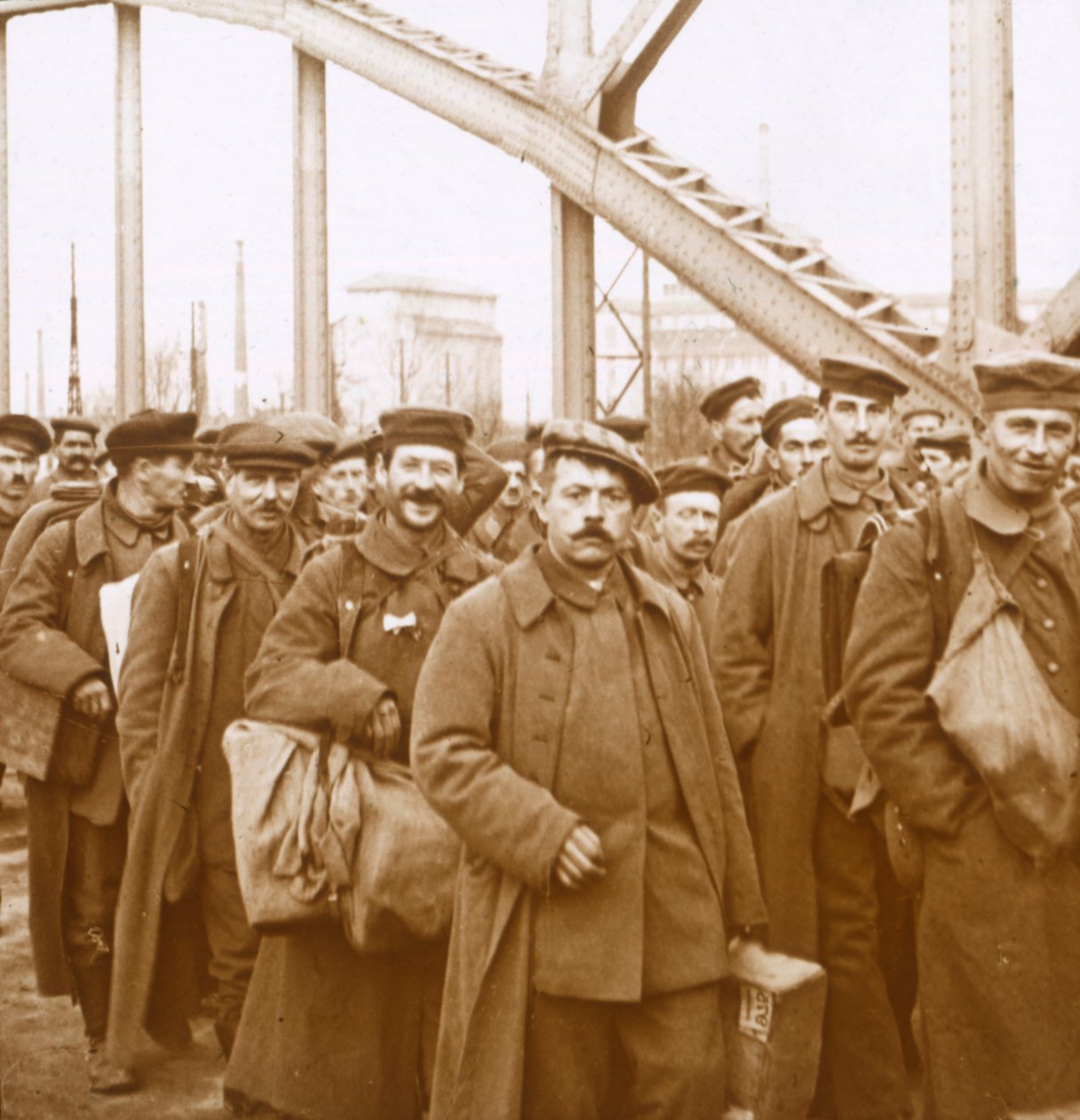 Retur av soldater fra Alsace-Lorraine, c1914-c1918 av Unbekannt