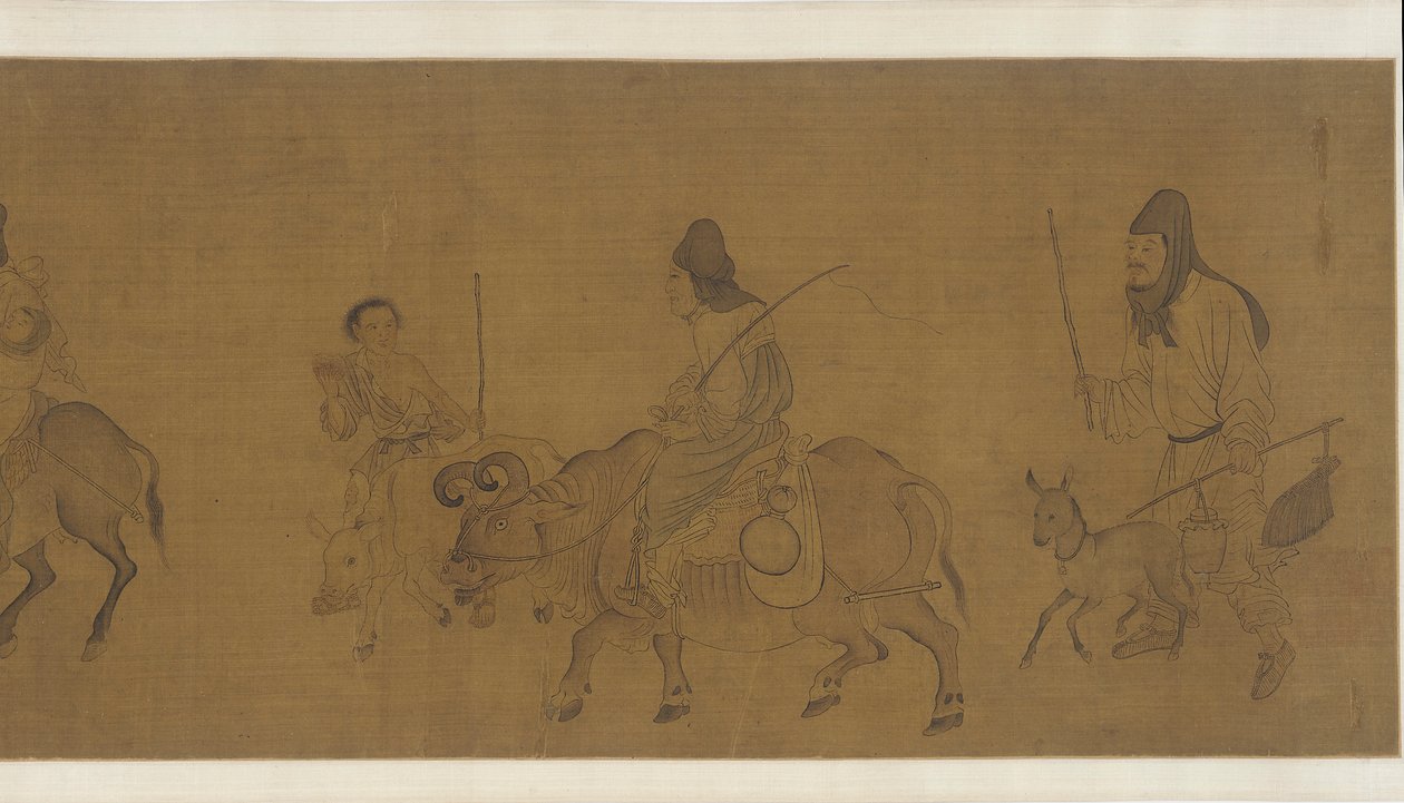 Returning Home after Harvest, muligens Ming-dynastiet, 1600-tallet. av Unbekannt