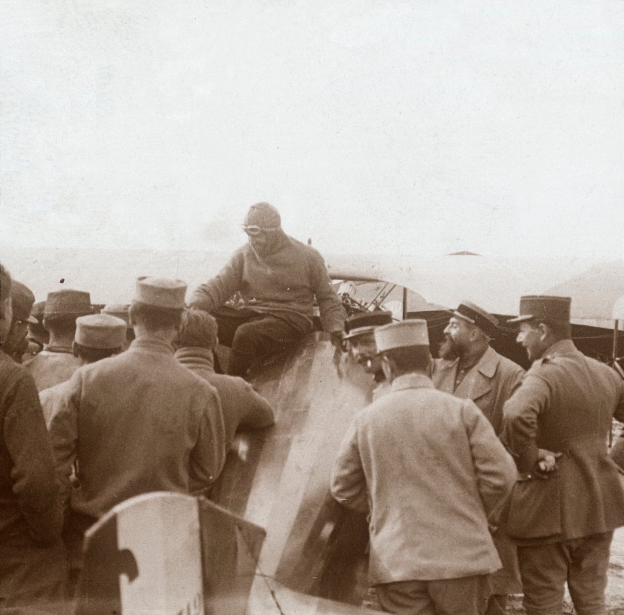 Tilbake fra et oppdrag, c1914-c1918 av Unbekannt
