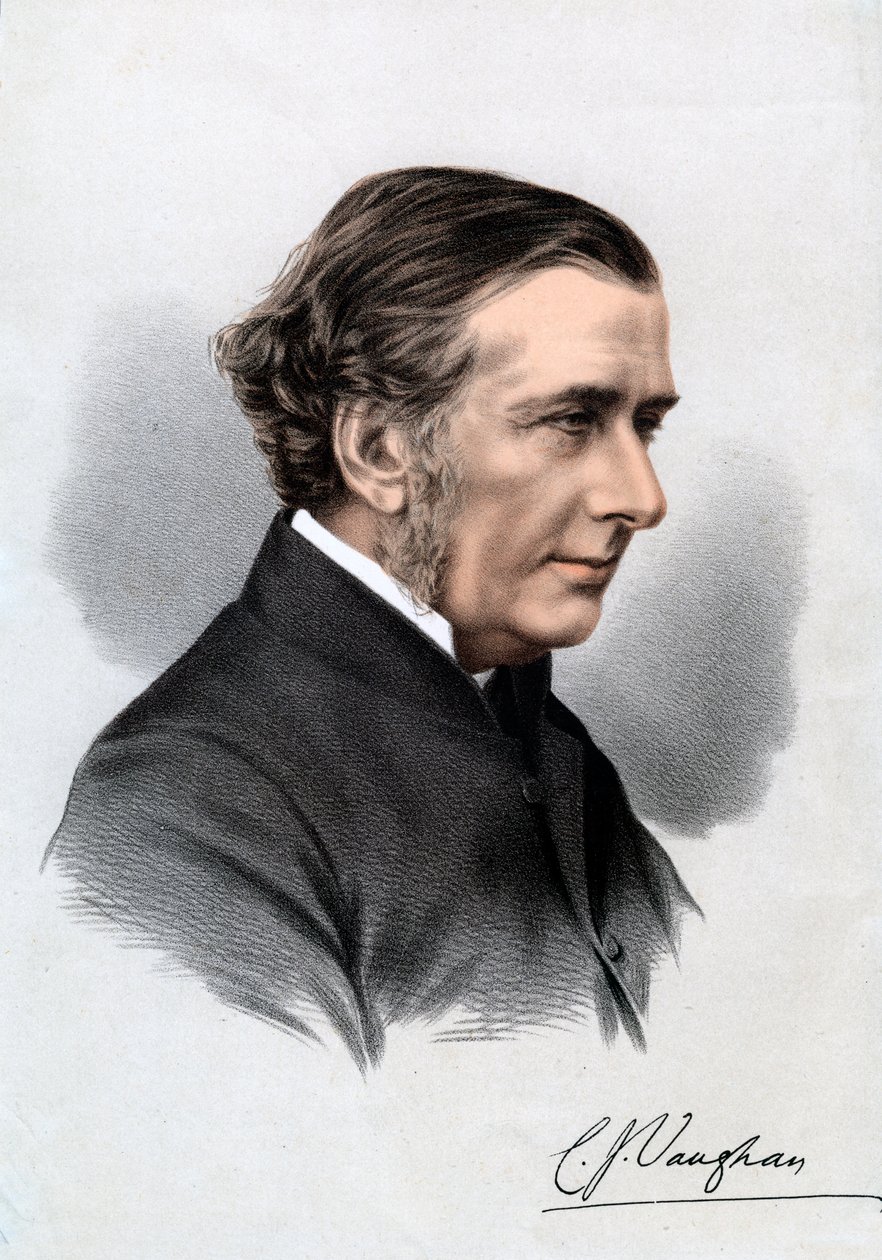 Pastor Charles John Vaughan, Harrow-rektor og dekan av Llandaff, 1800-tallet av Unbekannt