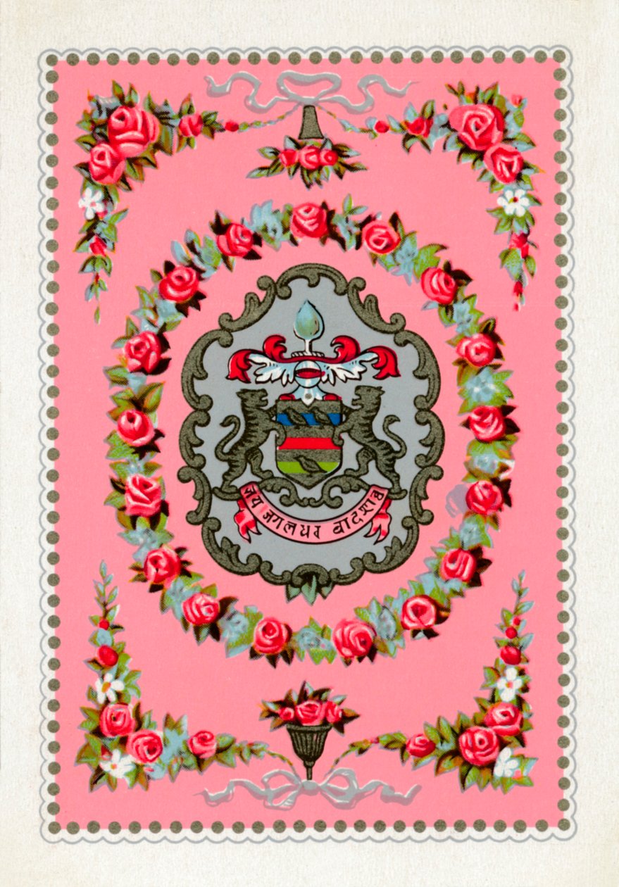 Omvendt fra en kortstokk med Goodall & Son Ltd.-spillekort, c1940 av Unbekannt