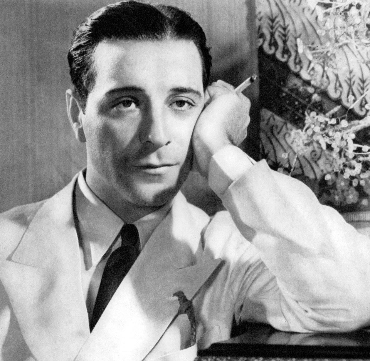 Ricardo Cortez , østerrikskfødt filmskuespiller, 1934-1935 av Unbekannt