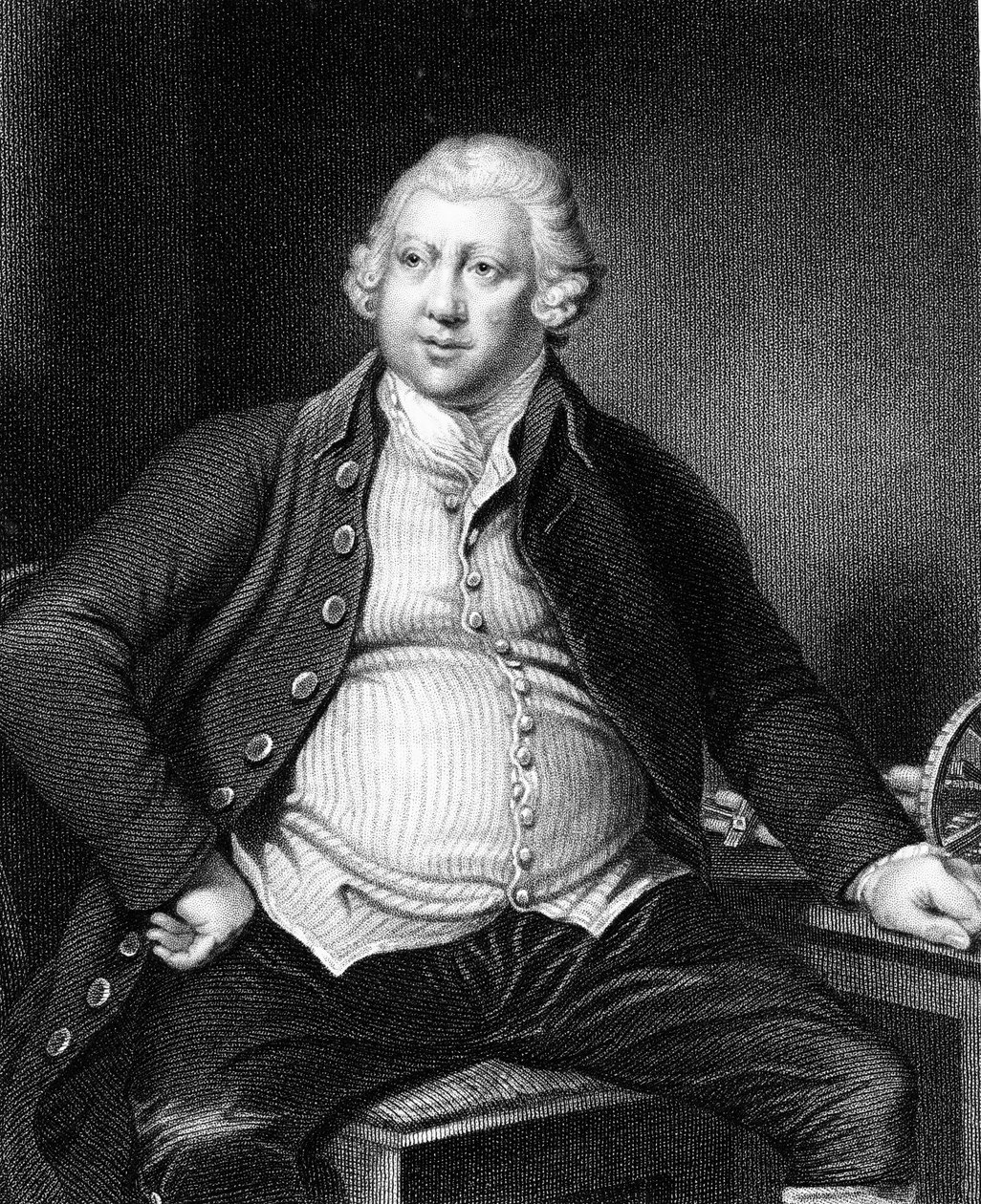 Richard Arkwright 1732-1792, britisk industrimann og oppfinner av Unbekannt