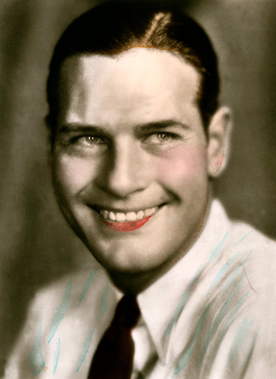 Richard Arlen 1898-1976, amerikansk skuespiller, tidlig på 1900-tallet av Unbekannt