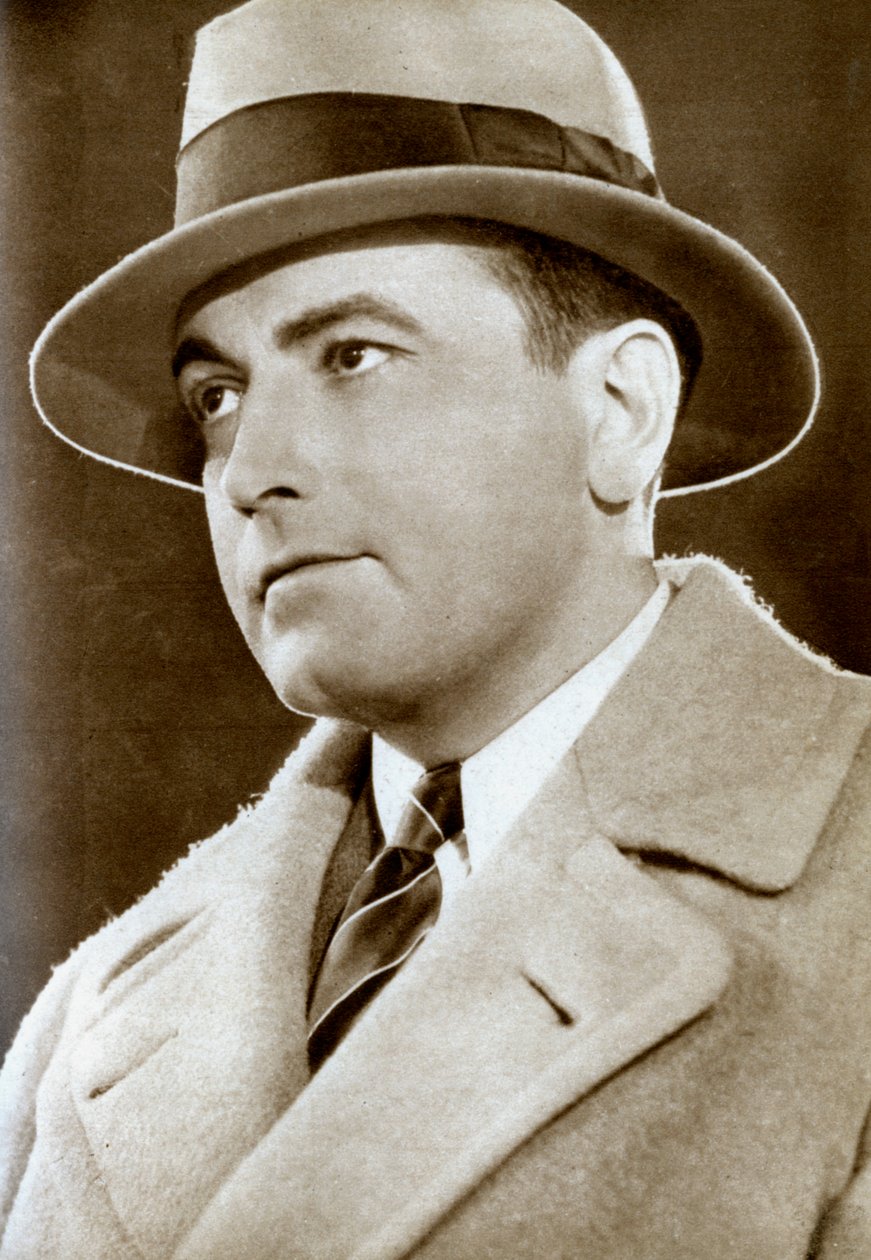 Richard Barthelmess , amerikansk skuespiller, 1933 av Unbekannt
