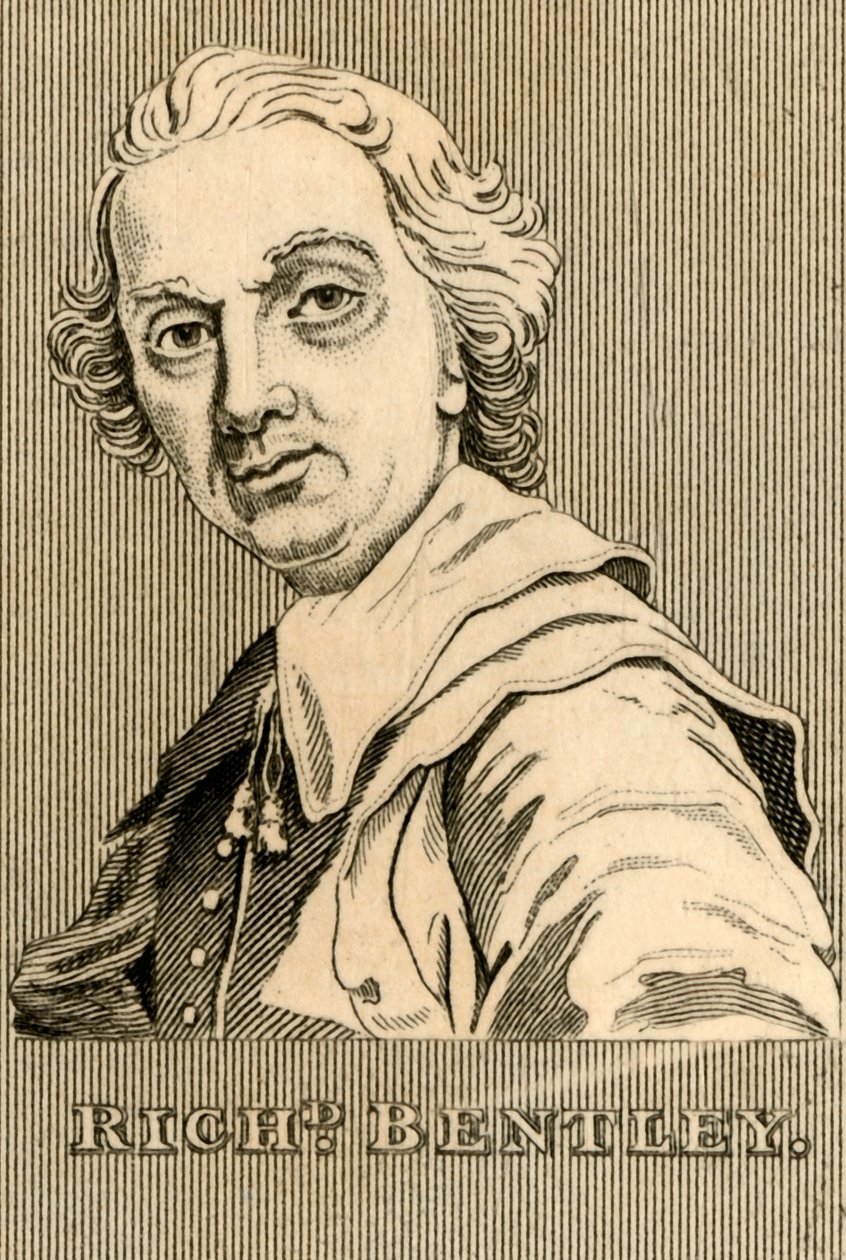 Richard Bentley, 1662-1742, 1830. av Unbekannt