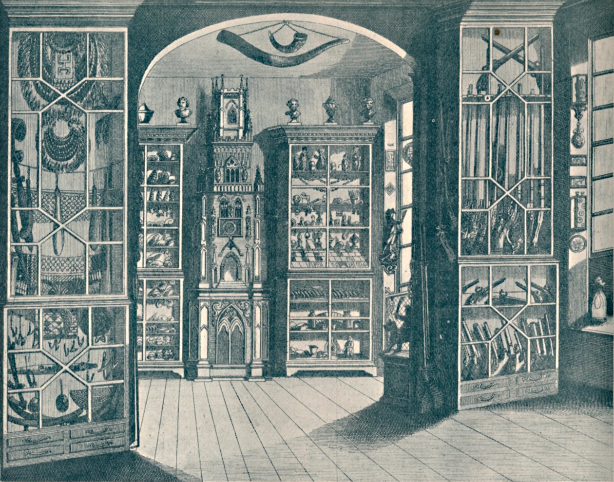 Richard Greens Museum i Lichfield, 1907 av Unbekannt