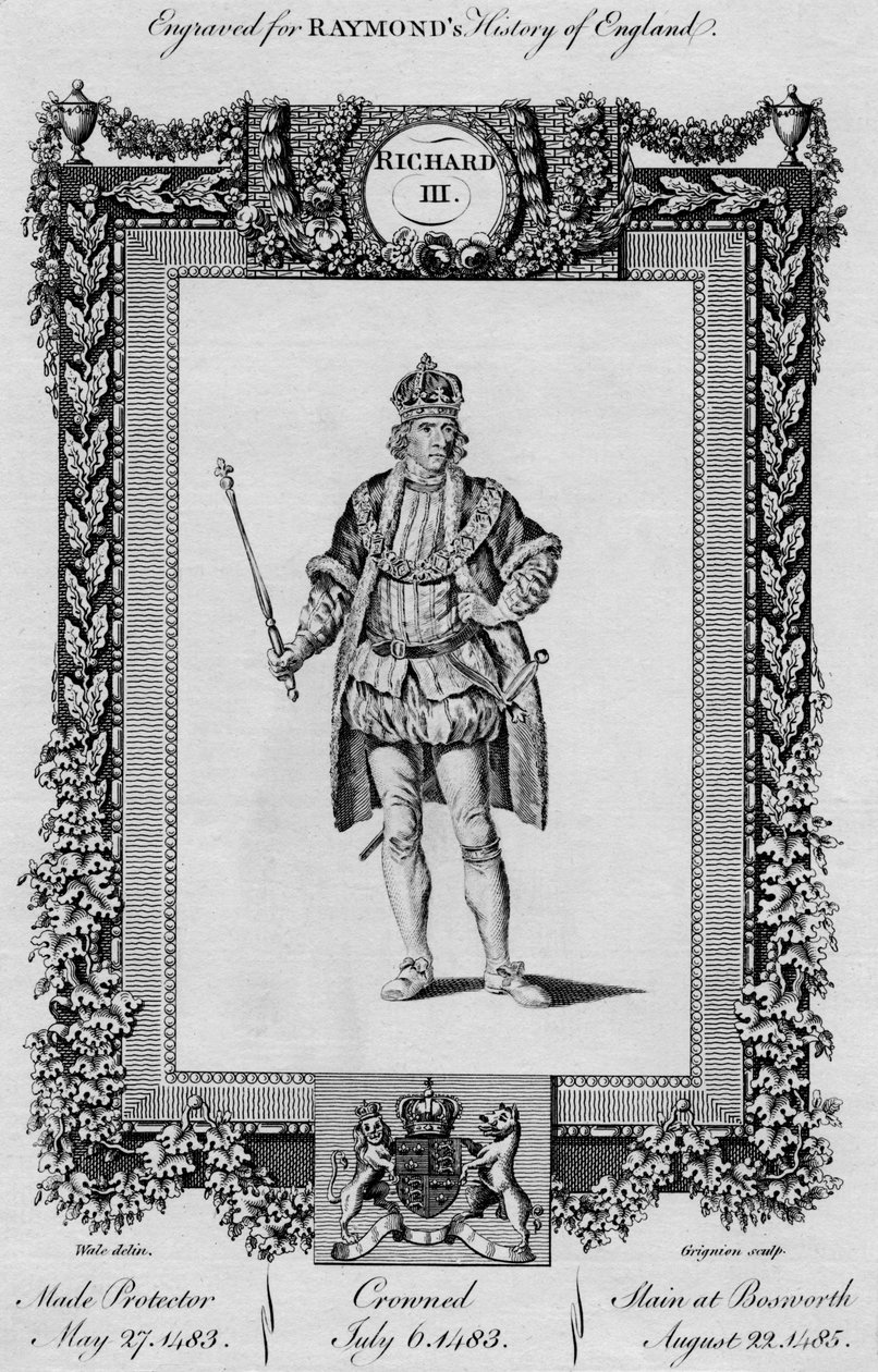 Richard III, c1787 av Unbekannt