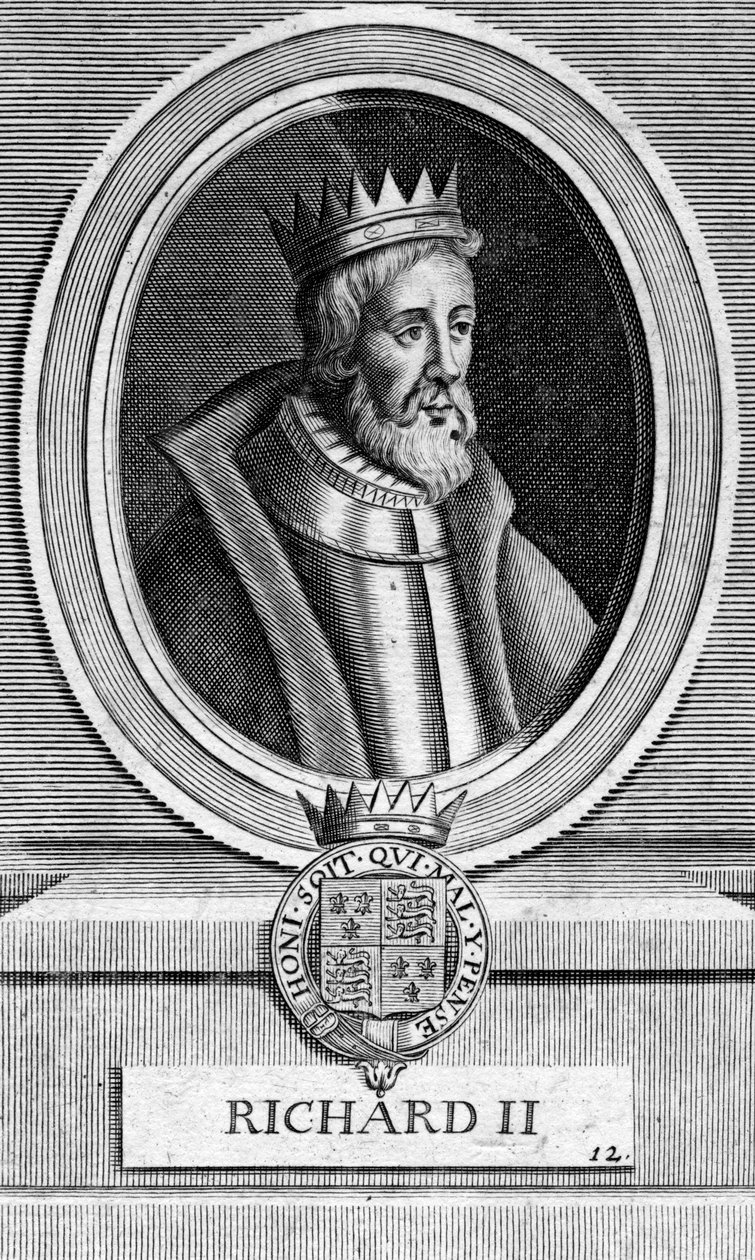 Richard II, konge av England av Unbekannt