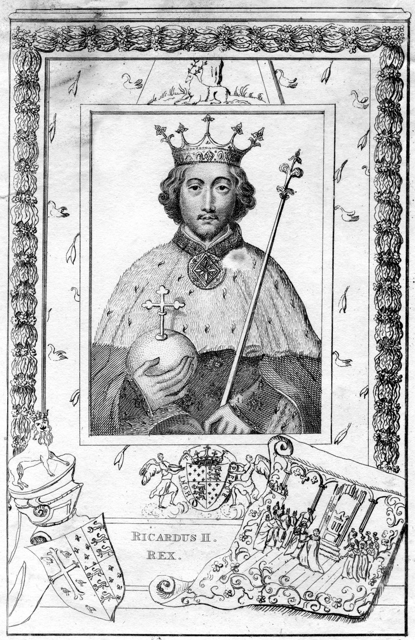 Richard II, konge av England av Unbekannt