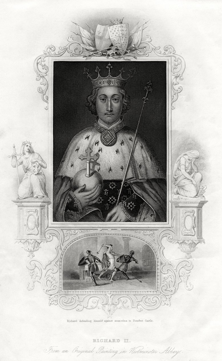 Richard II, konge av England, 1860 av Unbekannt