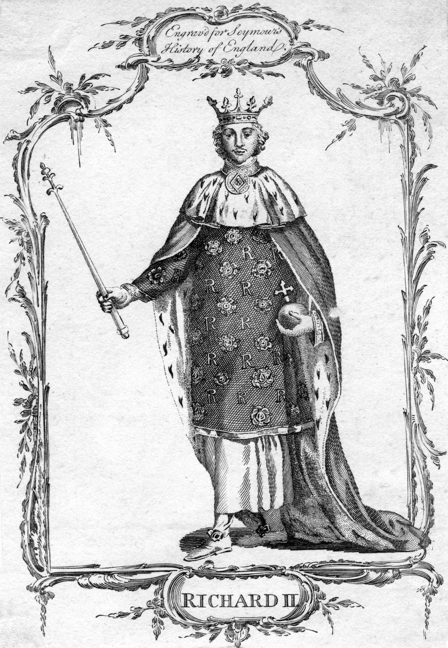 Richard II, konge av England, 1800-tallet av Unbekannt