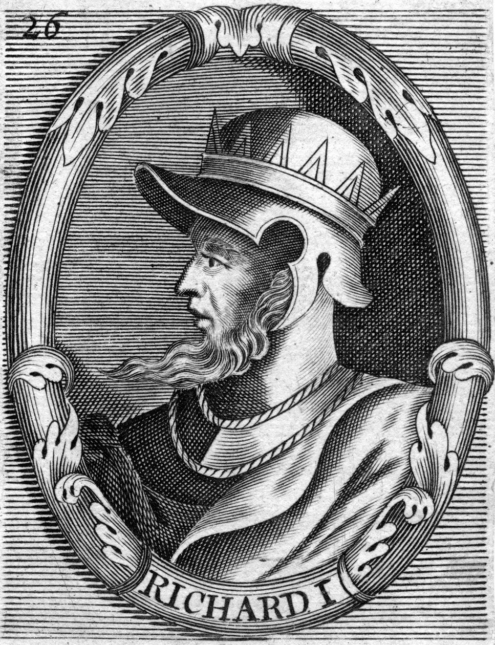 Richard I, konge av England av Unbekannt