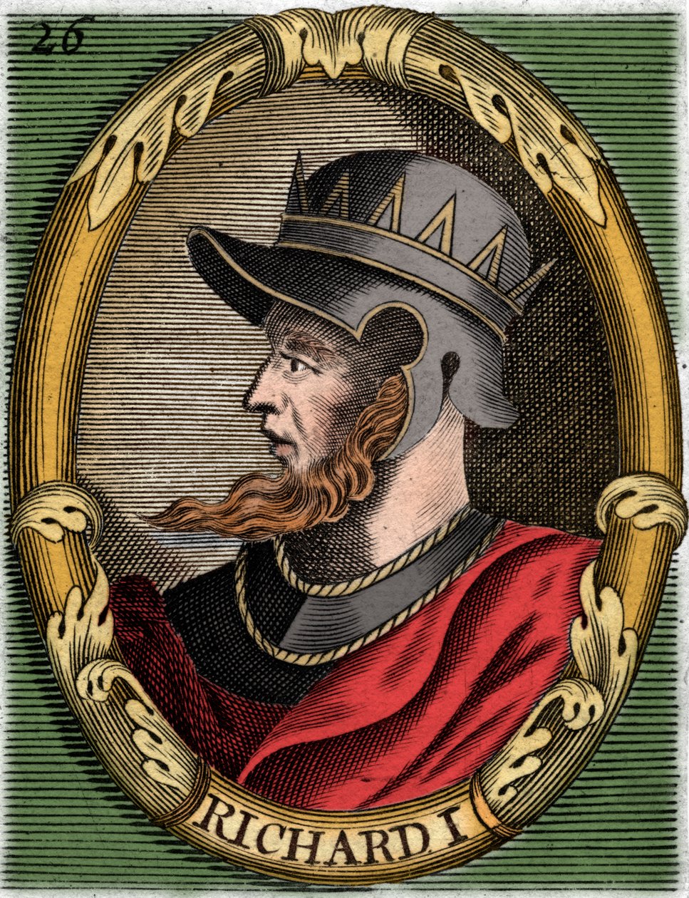 Richard I, konge av England av Unbekannt