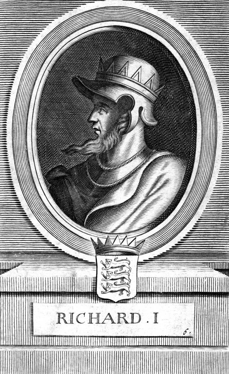 Richard I, konge av England, 1800-tallet av Unbekannt