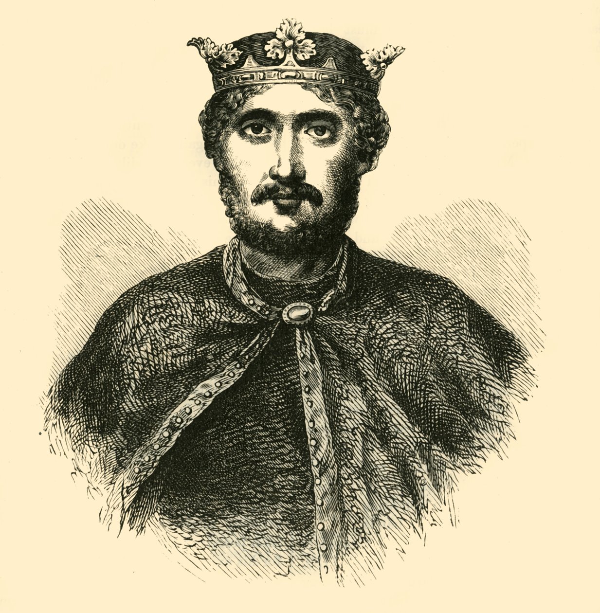 Richard I. av England Coeur-De-Lion, 1890. av Unbekannt