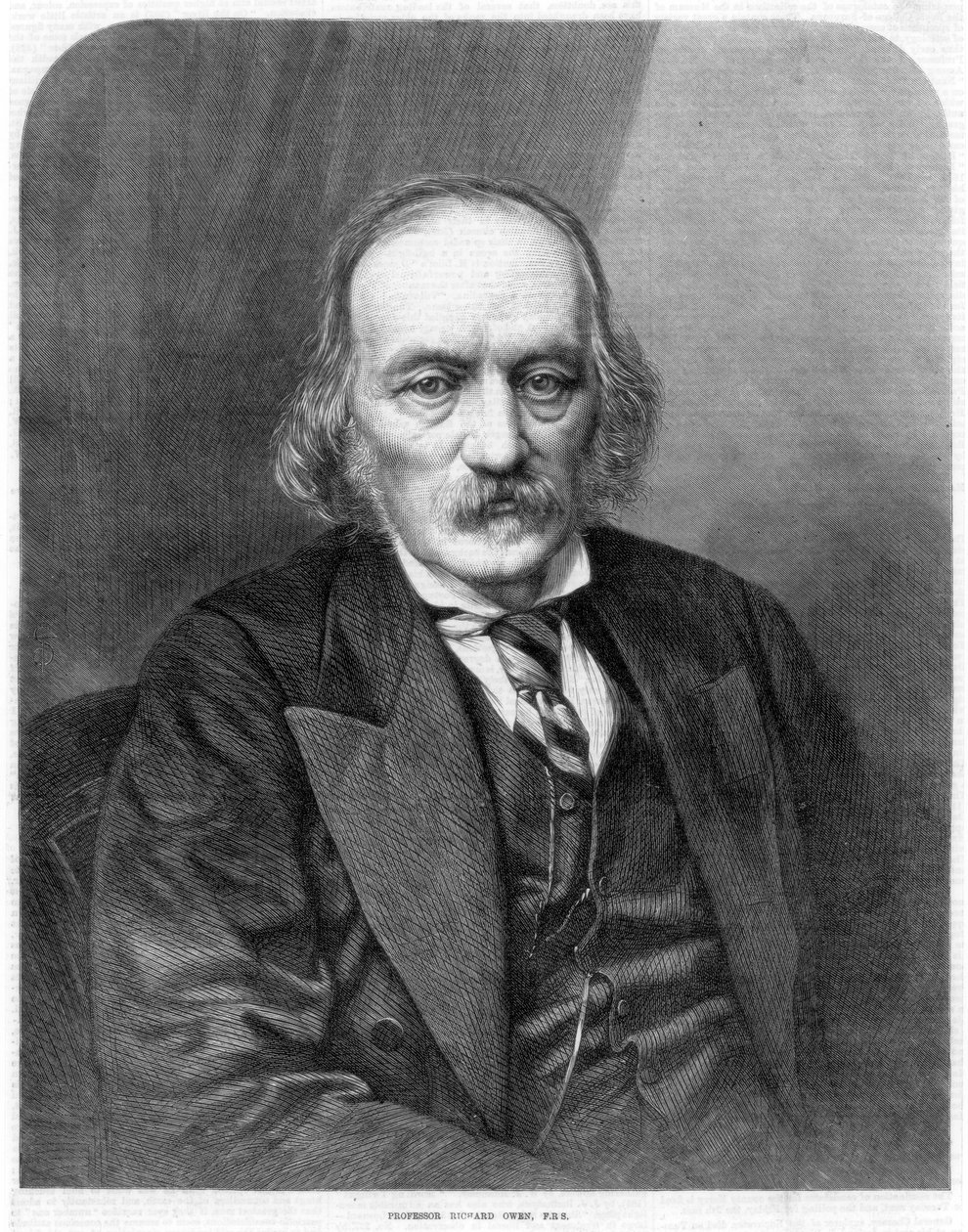 Richard Owen, engelsk anatom og paleontolog, 1872 av Unbekannt