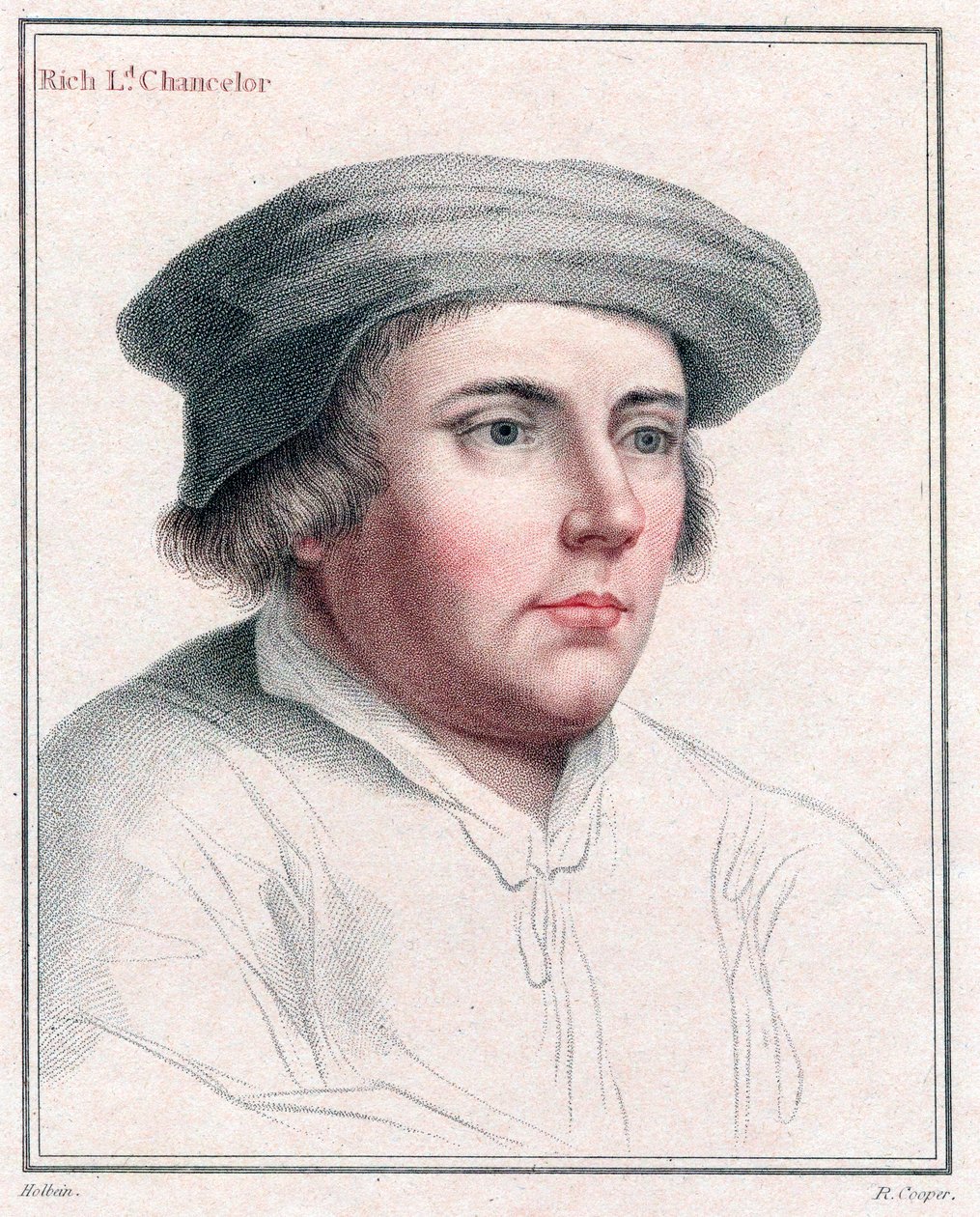 Richard Rich 1496-1567, engelsk advokat og statsmann av Unbekannt