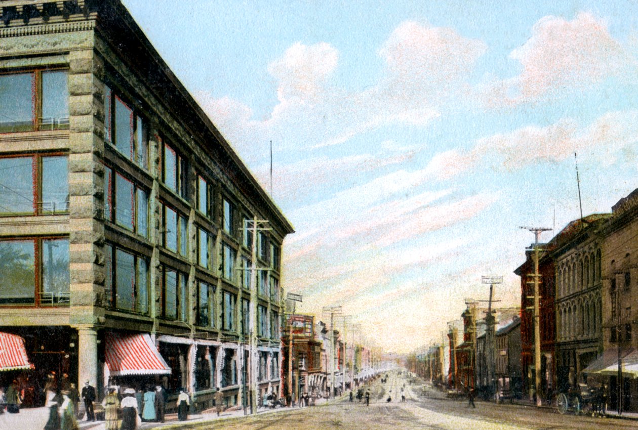 Rideau Street, Ottawa, Canada, ca 1900-tallet av Unbekannt