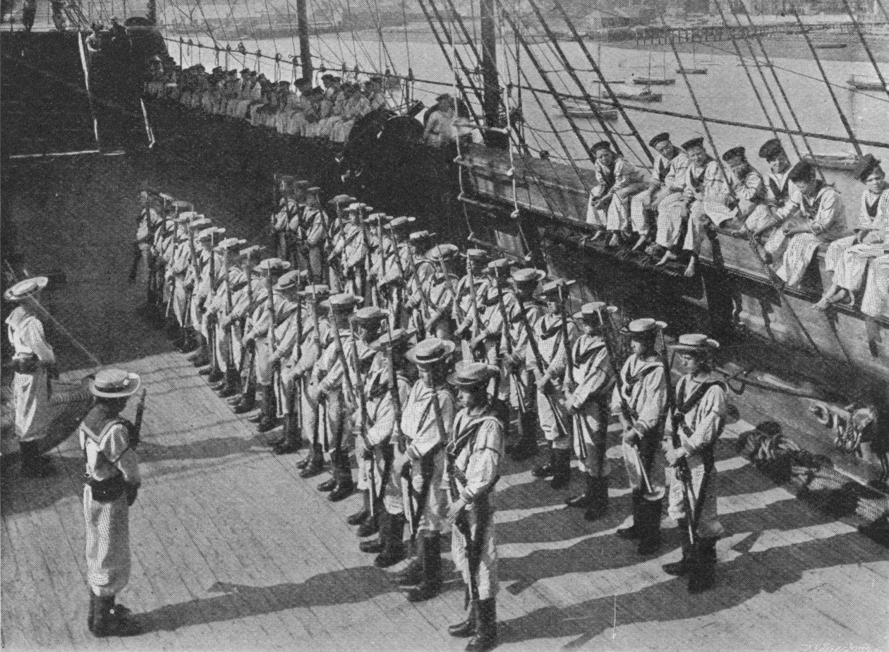 Rifle Drill, c1900, 1910 av Unbekannt