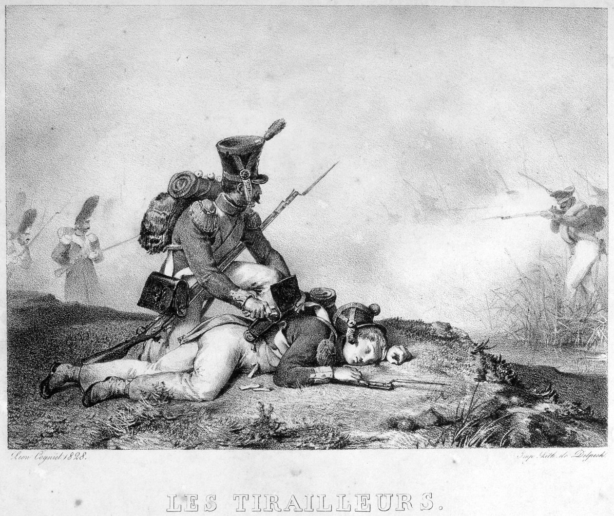 Riflemen, 1800-tallet av Unbekannt