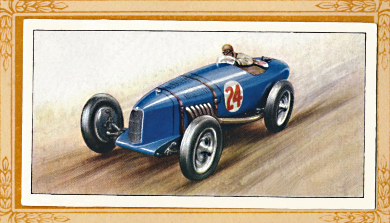 Riley to-liters racingmodell, c1936 av Unbekannt