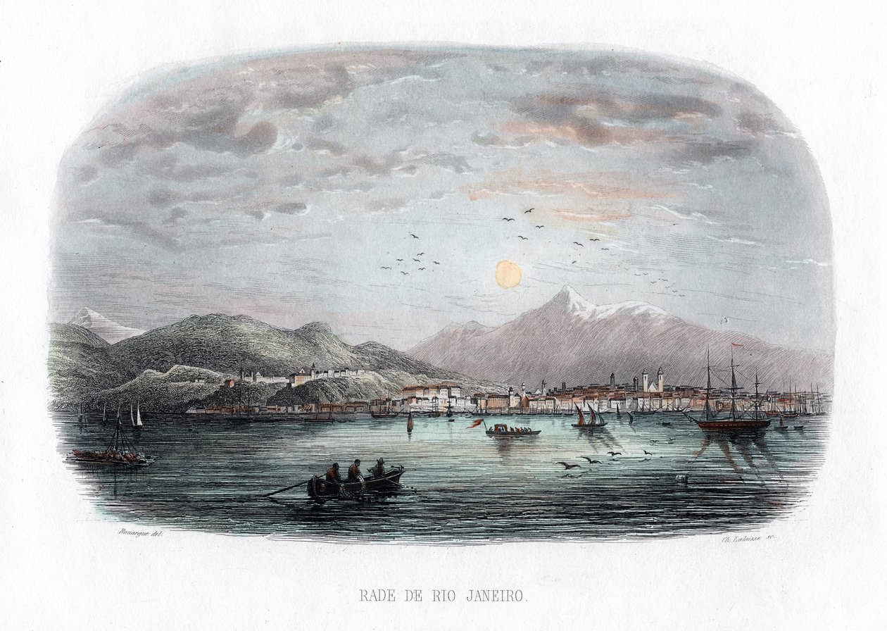 Rio de Janeiro, Brasil, 1800-tallet av Unbekannt