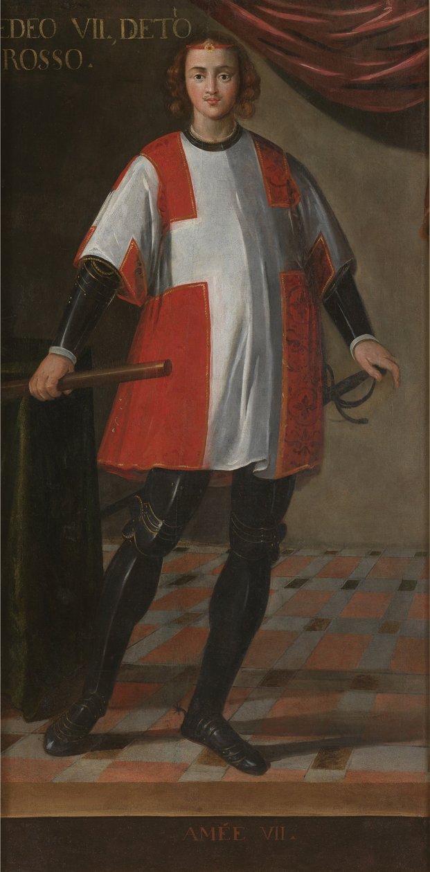 Portrett av Amedeo VII av Unbekannt
