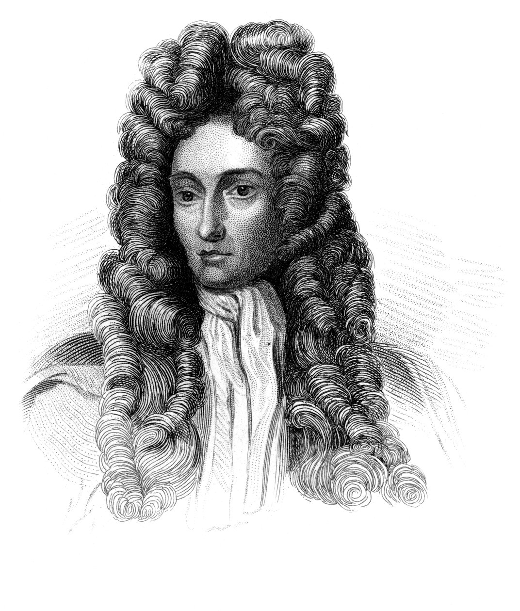 Robert Boyle, irsk naturfilosof fra 1600-tallet, ca 1850 av Unbekannt