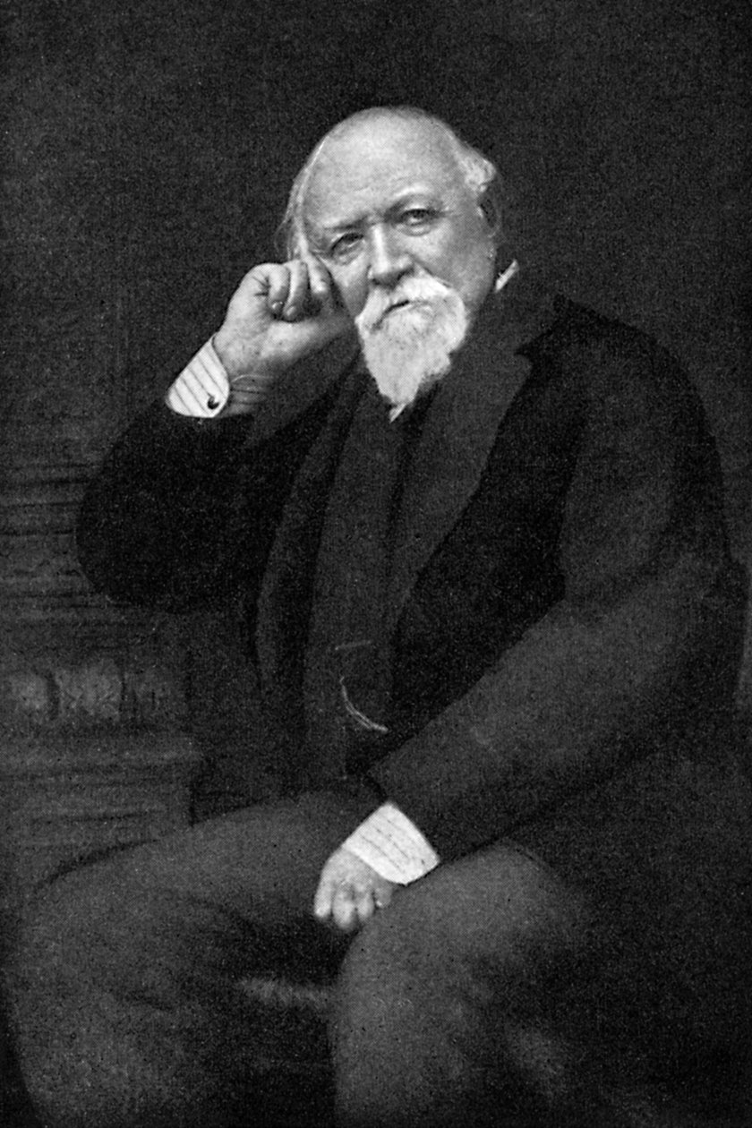 Robert Browning , britisk poet og dramatiker, 1912 av Unbekannt