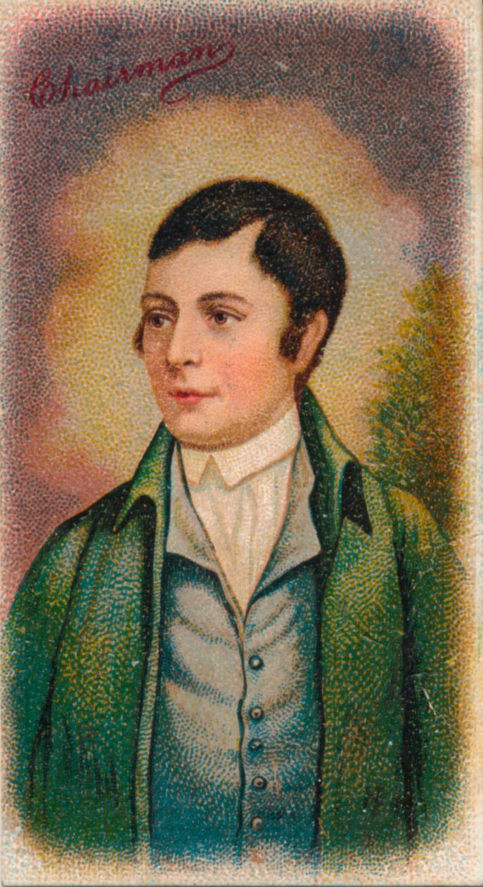 Robert Burns, skotsk poet 1759-1796, 1912 av Unbekannt